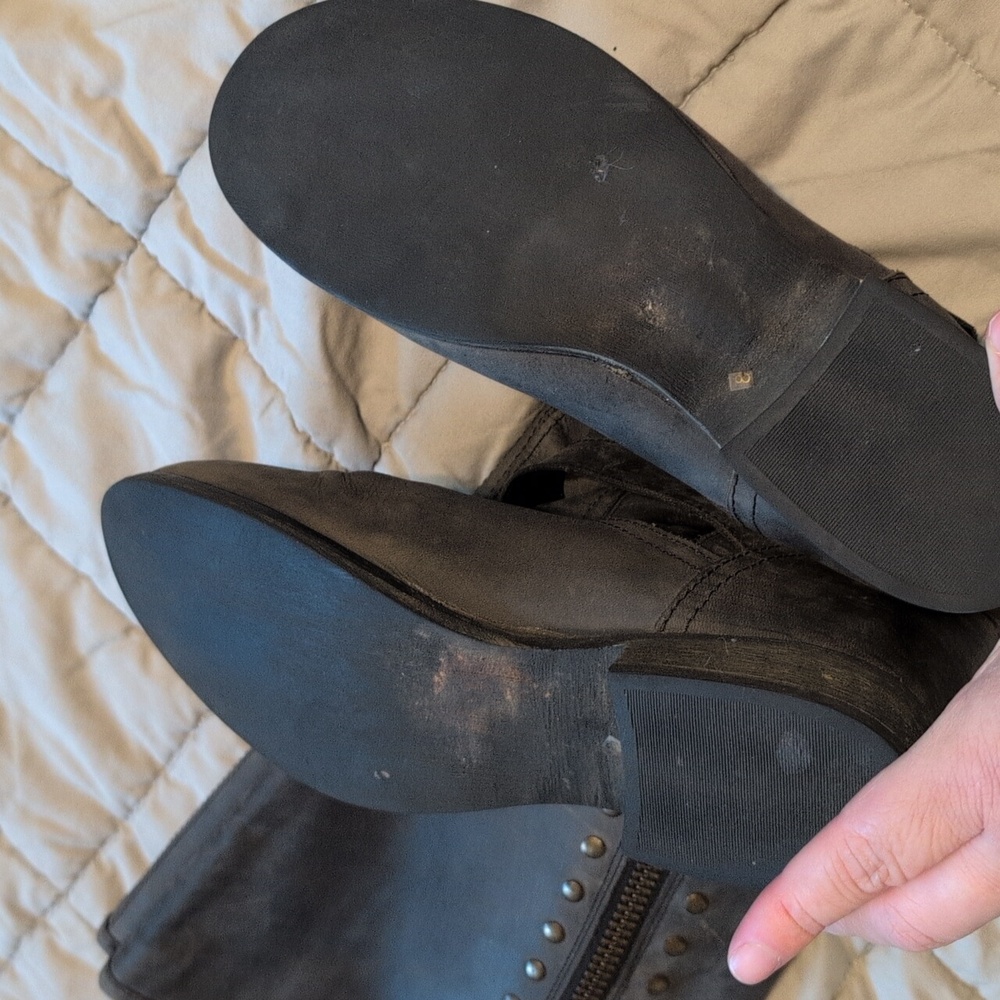 Steve Madden Laury Black Boot - Picture 6 of 7